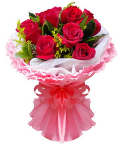 13 adet kırmızı gül buketi Ankara çiçek gönderme sitemiz güvenlidir