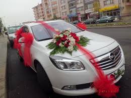 Ankara Ayaş çiçekli düğün gelin arabası süslemesi sünnet arabası süsleme